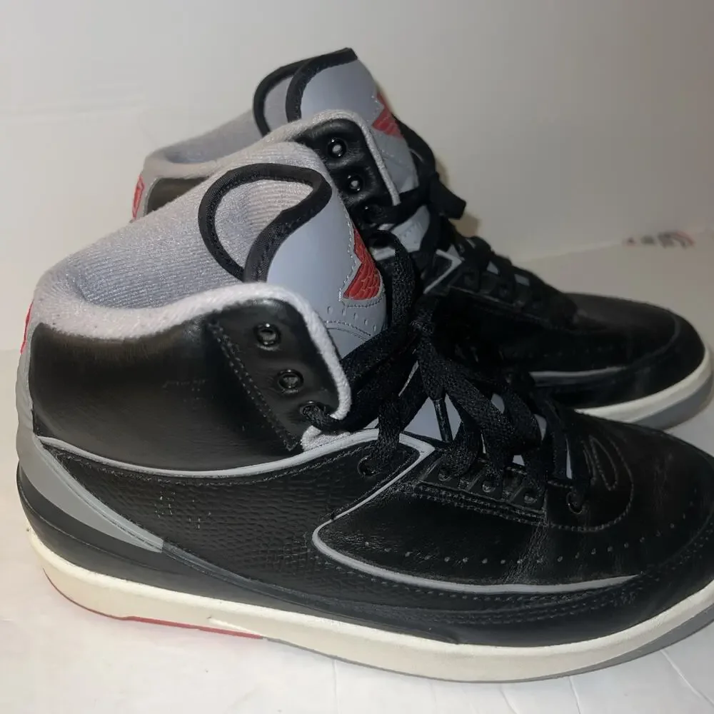 Size 9 - Air Jordan 2 Retro Black Cement